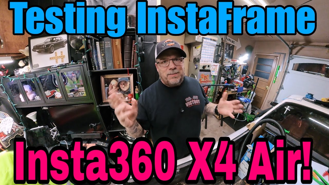 Режим Insta360 X4 Air InstaFrame! (Уборка гаража)