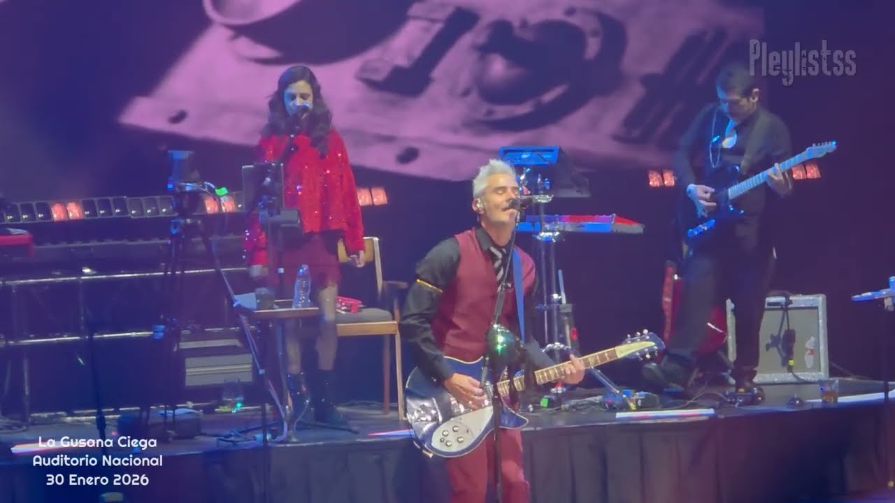 Así se vivió La Gusana Ciega en el Auditorio Nacional el 30 de Enero de 2026, CDMX, México