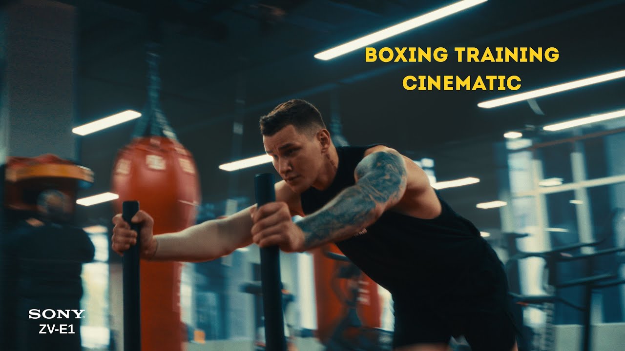 Boxing Training Cinematic | Sony ZV-E1