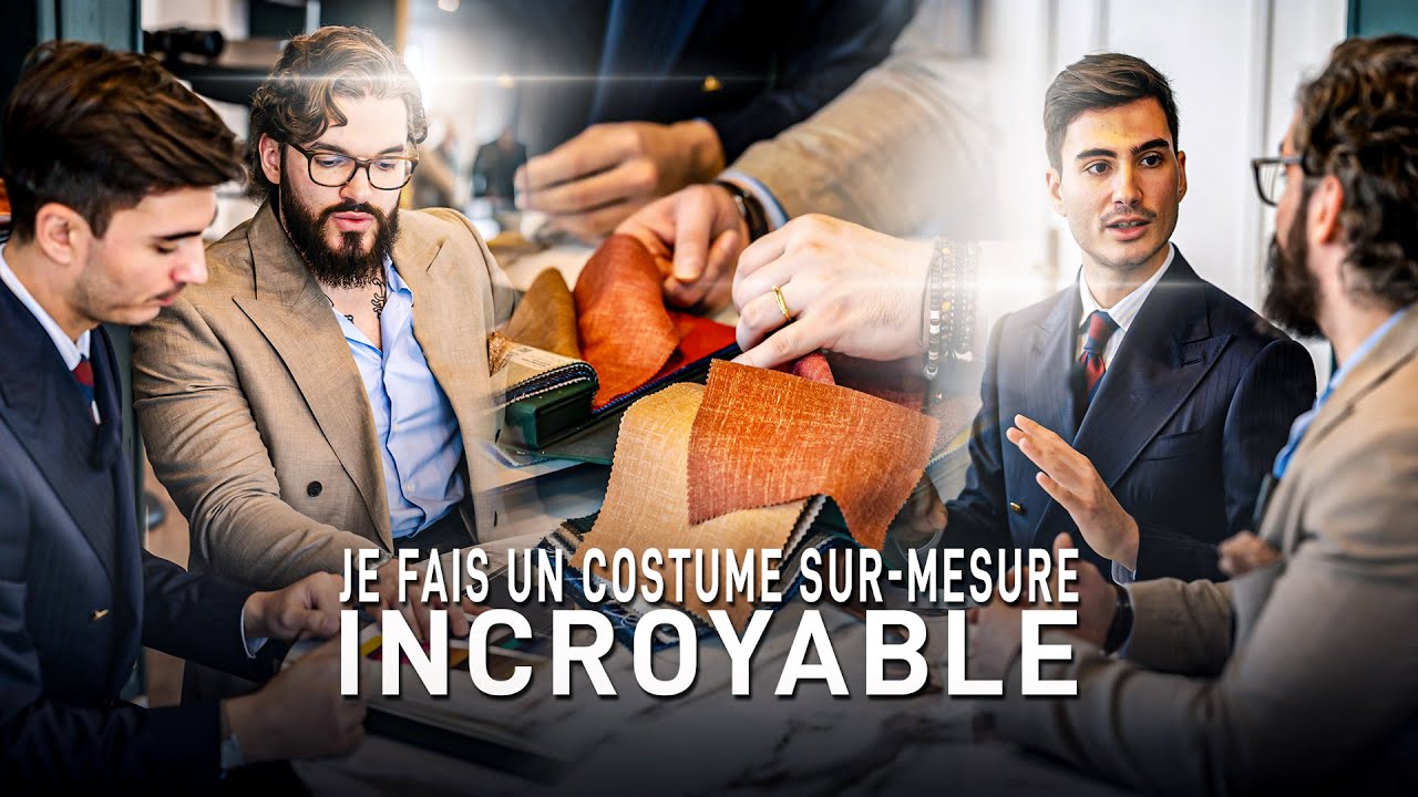 MON 1ER COSTUME SUR-MESURE CHEZ BLANDIN & DELLOYE -Partie 1