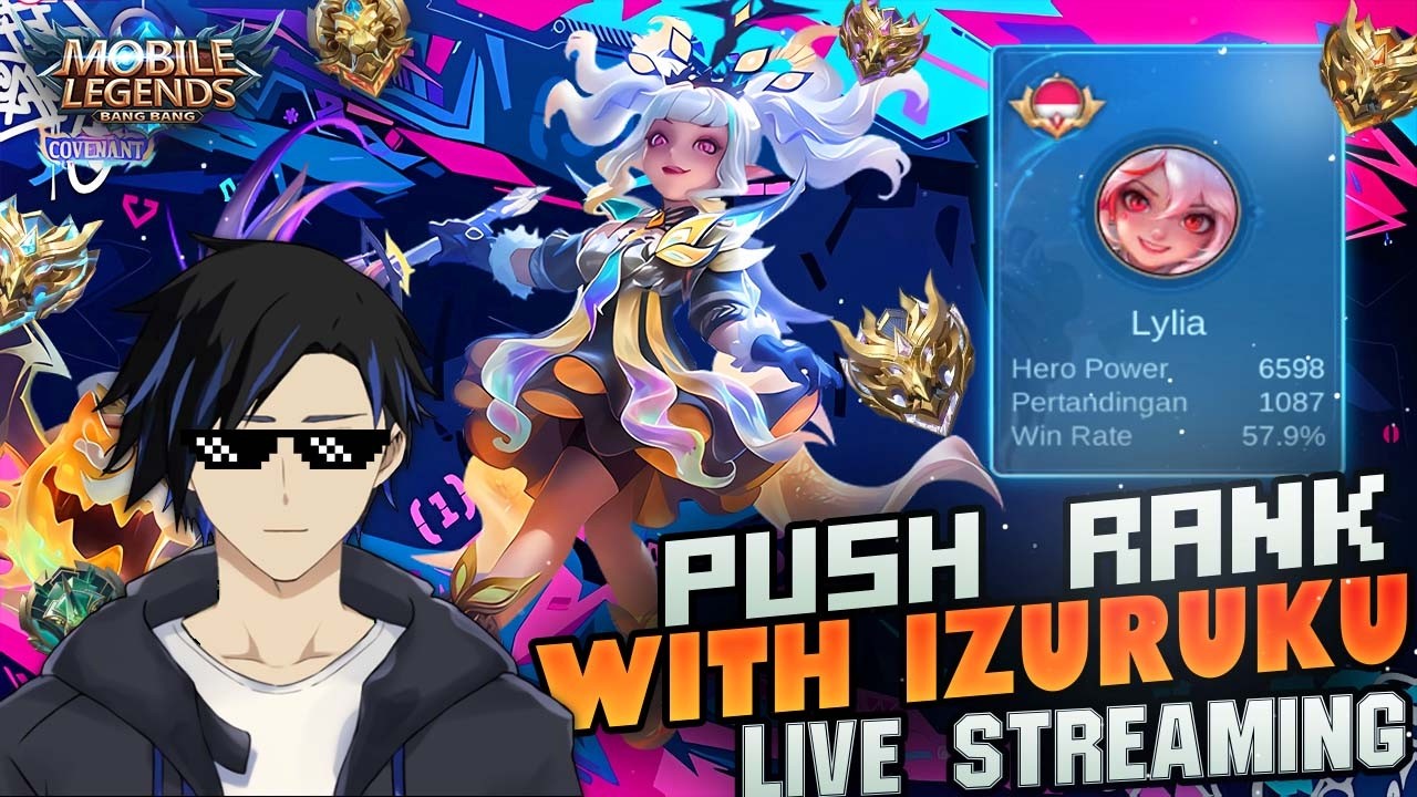 【MOBILE LEGENDS】Lylia MMR 2581