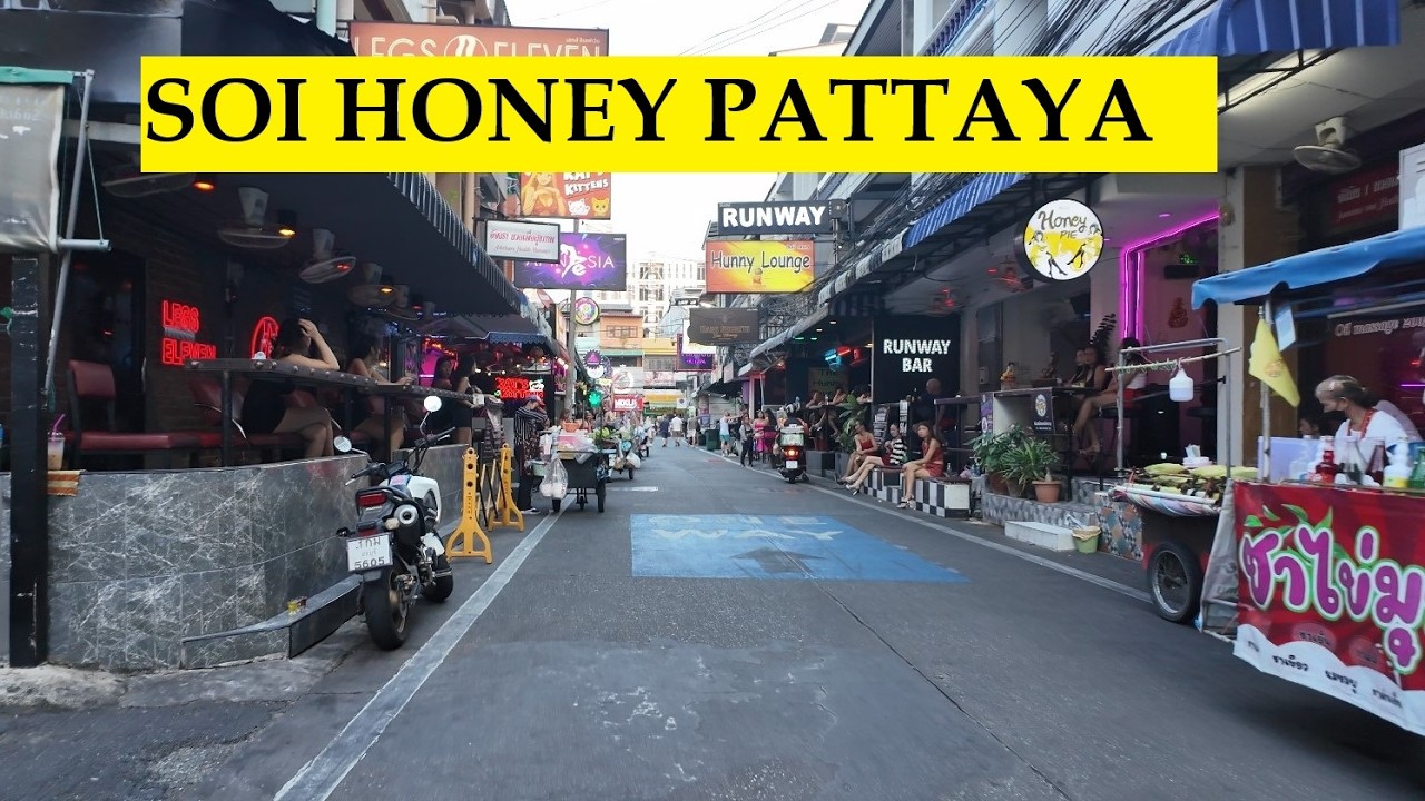 [4K] Soi Honey at Daytime, Pattaya Thailand 25 February 2026