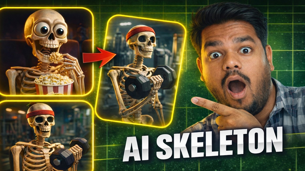 How to Make Viral Skeleton Educational Videos Using ONLY AI (Step-by-Step Tutorial 2026)