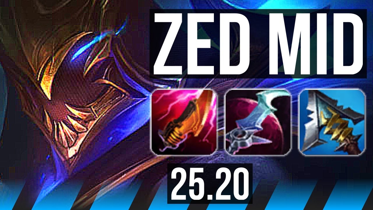 ZED vs SYNDRA (MID) | 13/0/4, Legendary | EUW Master | 25.20