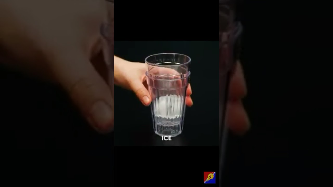how to separate stuck from two glass/ best way to remove stuck from two glass😄😄