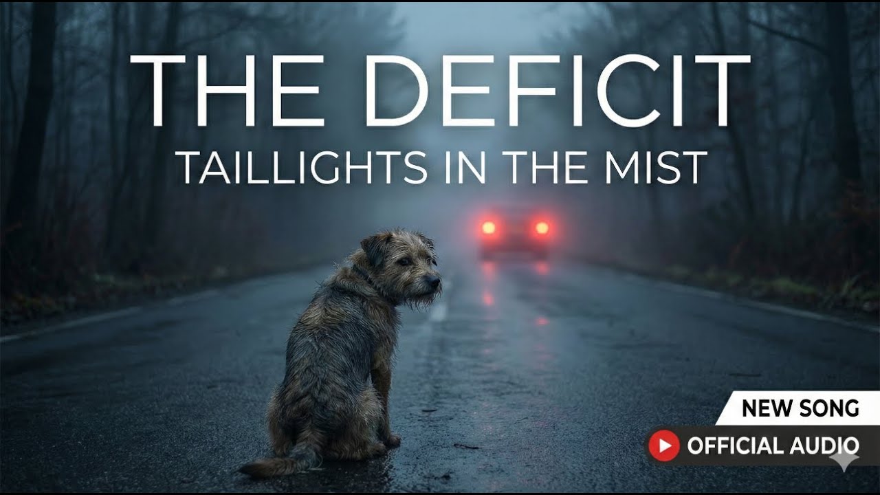 THE DEFICIT - Taillights in the Mist (Official Audio) | Emotional Dog Rescue Story