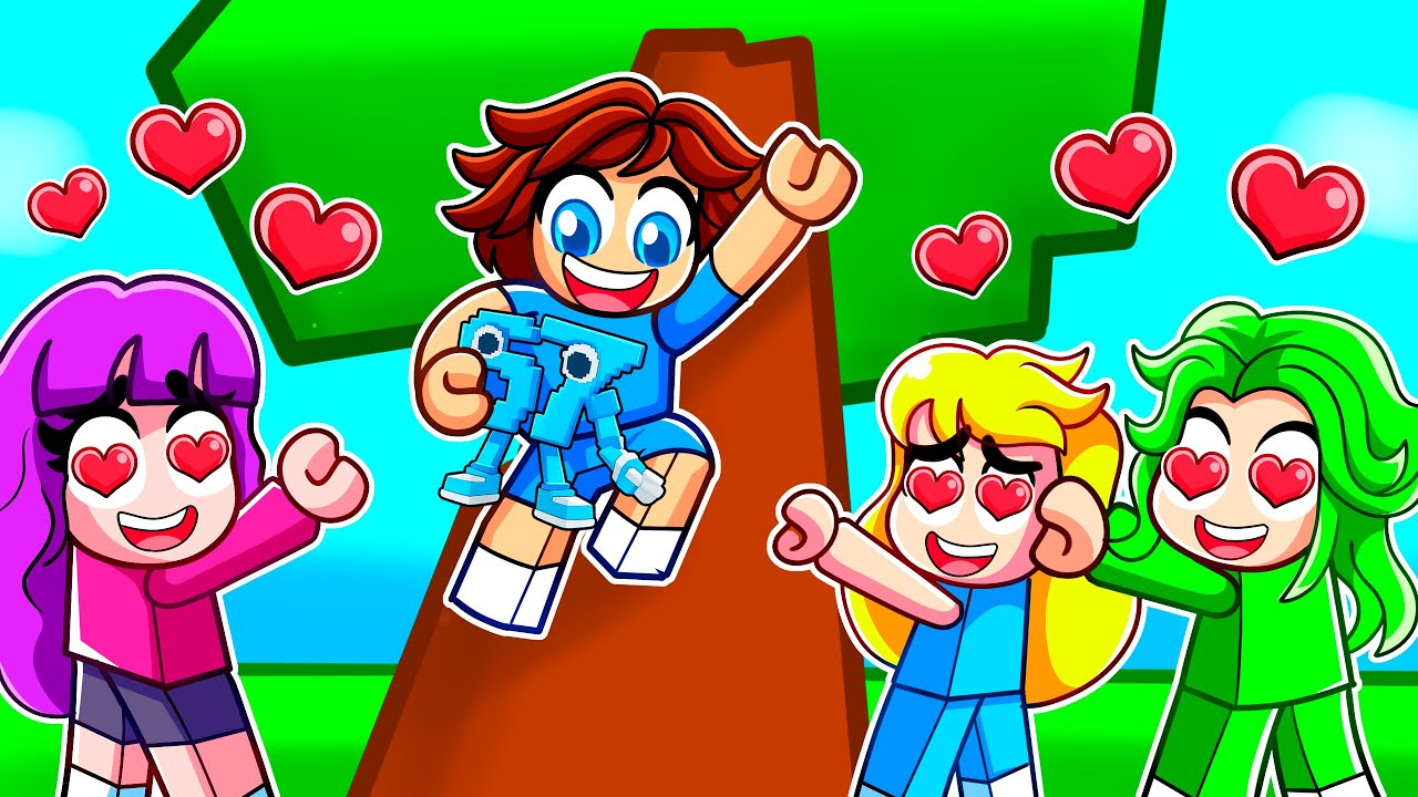 BÜTÜN KIZLARI ETKİLEMEK İÇİN TIRMANIP BRAİNROT HAYVANLARI KURTARDIM 😱 Roblox