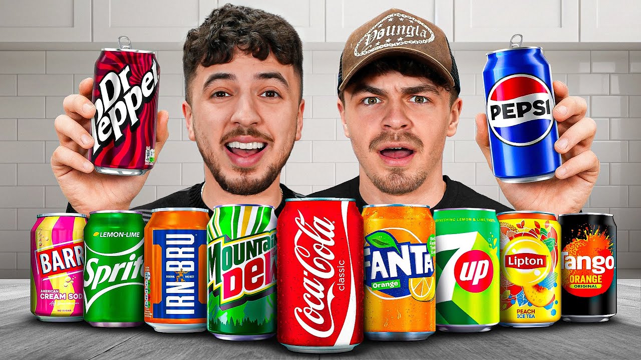 We Ranked the Most Popular Soda in the UK!