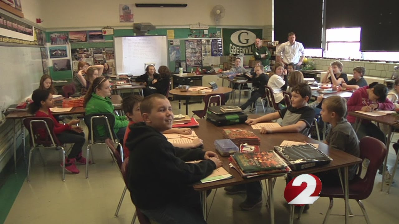 Greenville School holds earthquake drill