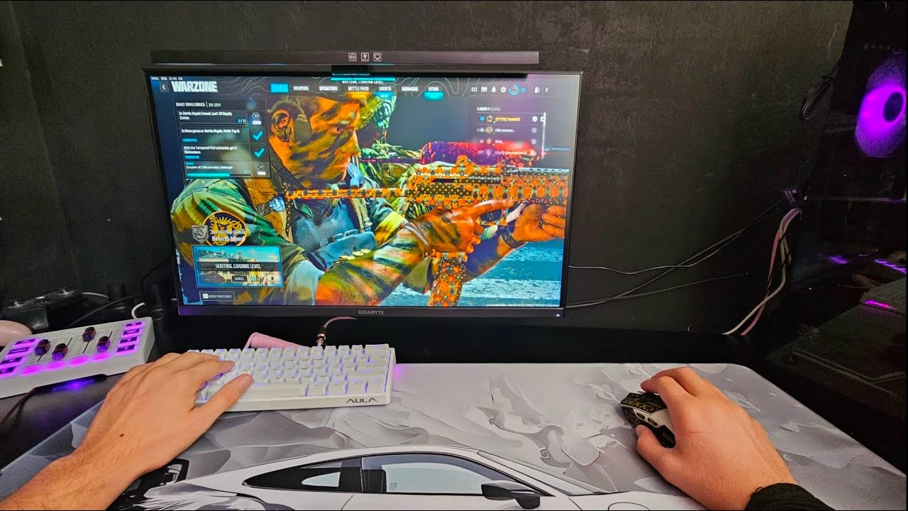 Warzone 3 Ranked Resurgence с монитором RX7800XT 1440p 240 Гц (POV), мышью и клавиатурой