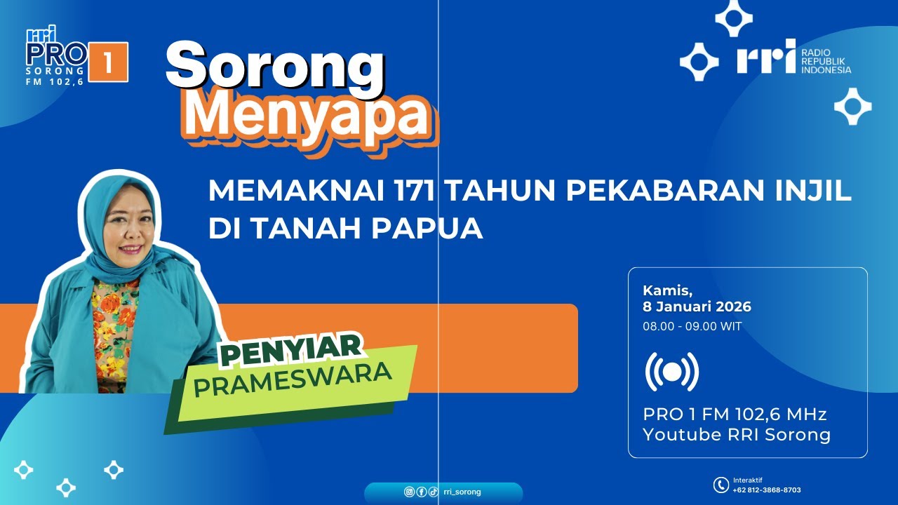 MEMAKNAI 171 TAHUN PEKABARAN INJIL DI TANAH PAPUA