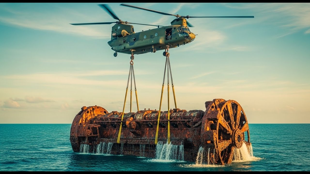 COLOSSAL Restoration — Sunken Steamship Engine 110 Years Ocean Floor to Pristine