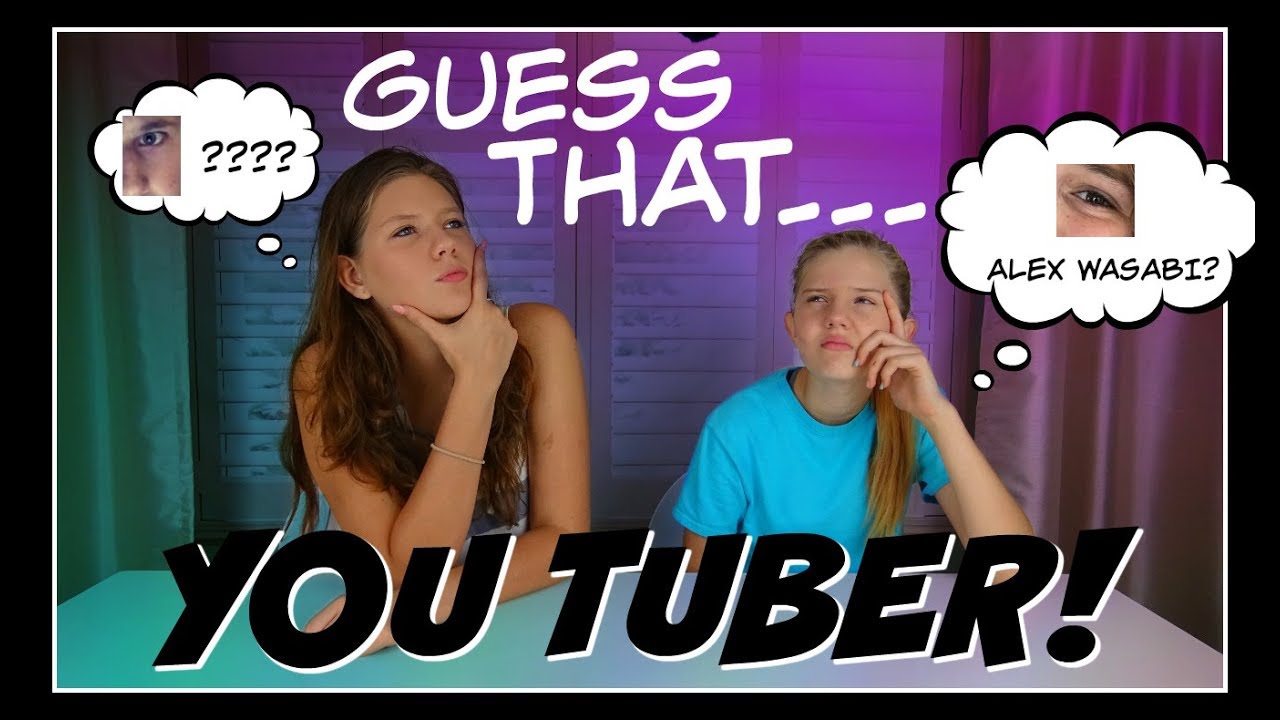 GUESS THAT YOUTUBER || Taylor and Vanessa