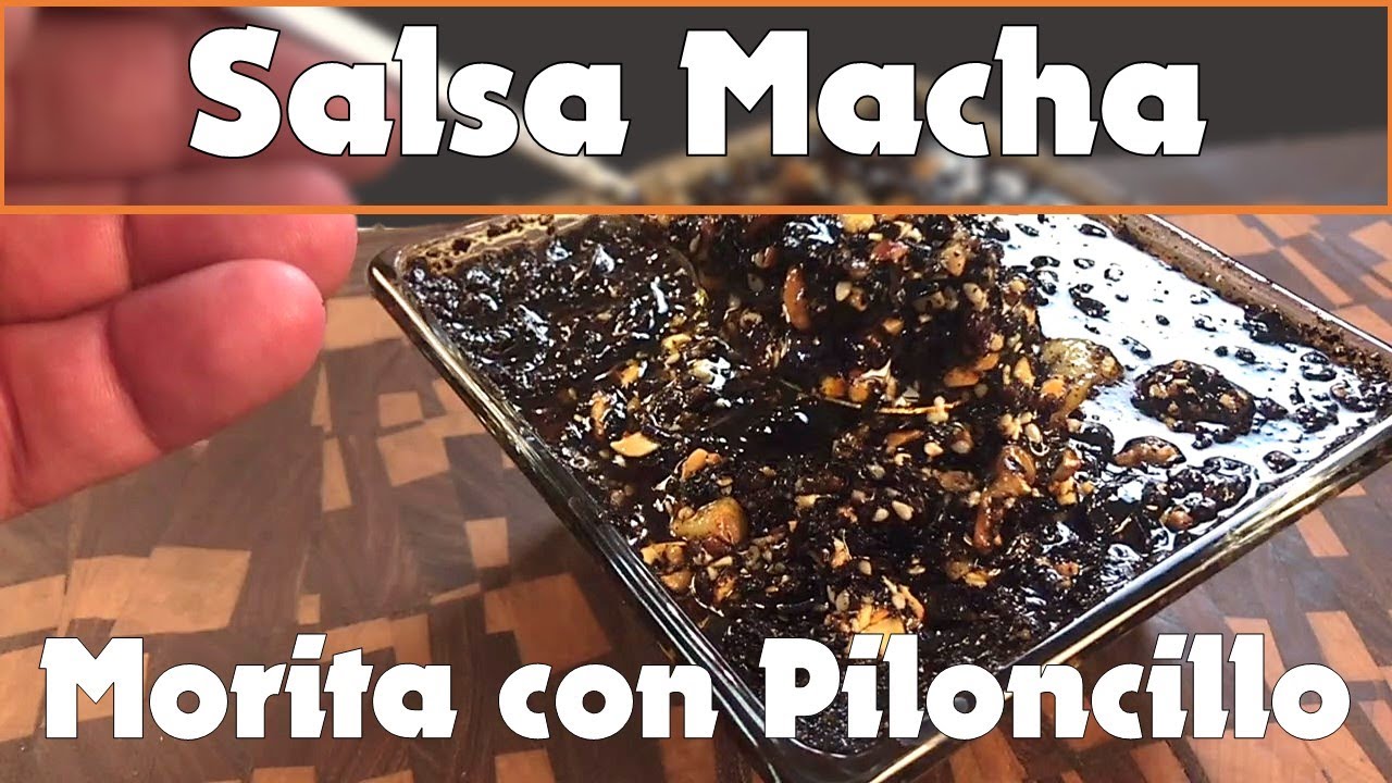 Salsa Macha de MORITA con PILONCILLO | Me Puse el Mandil.
