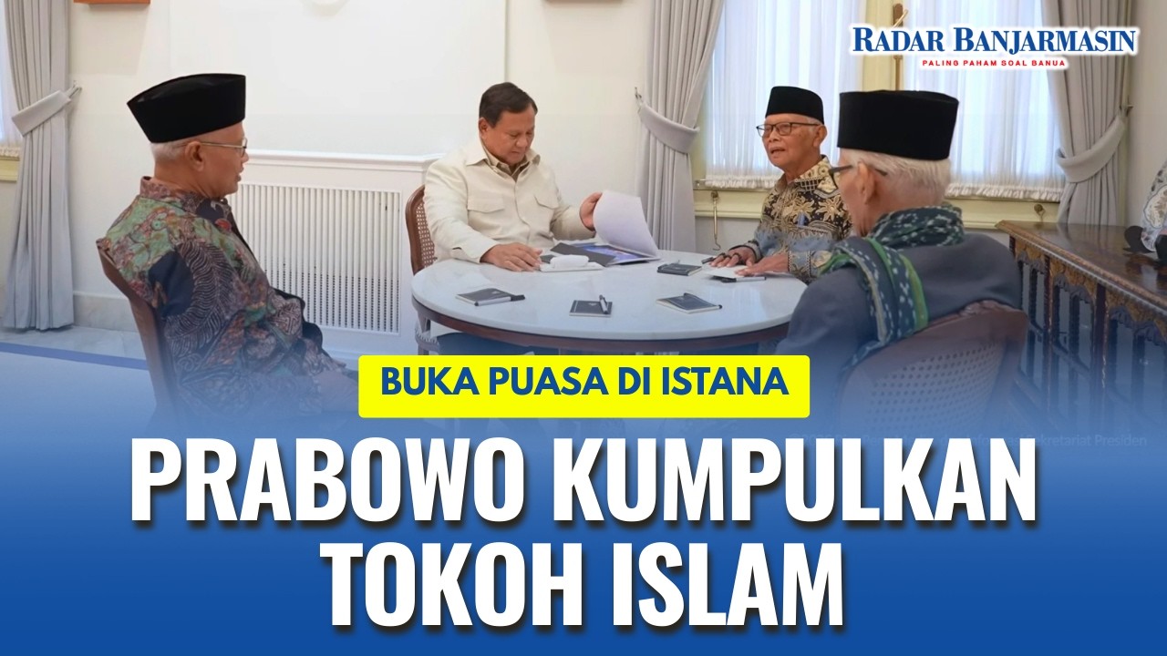 Presiden Prabowo Buka Puasa Bersama Tokoh Islam di Istana Merdeka, Bahas Libur Lebaran