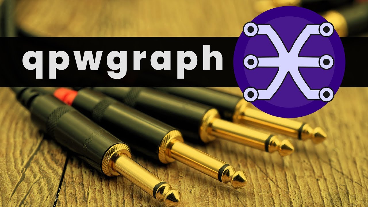 Qpwgraph un patchbay para pipewire en EterTICs 13