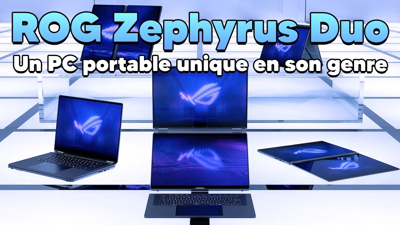 Un PC portable gamer SI ORIGINAL qu'il n'a AUCUN RIVAL : voici le ROG Zephyrus Duo (2026)