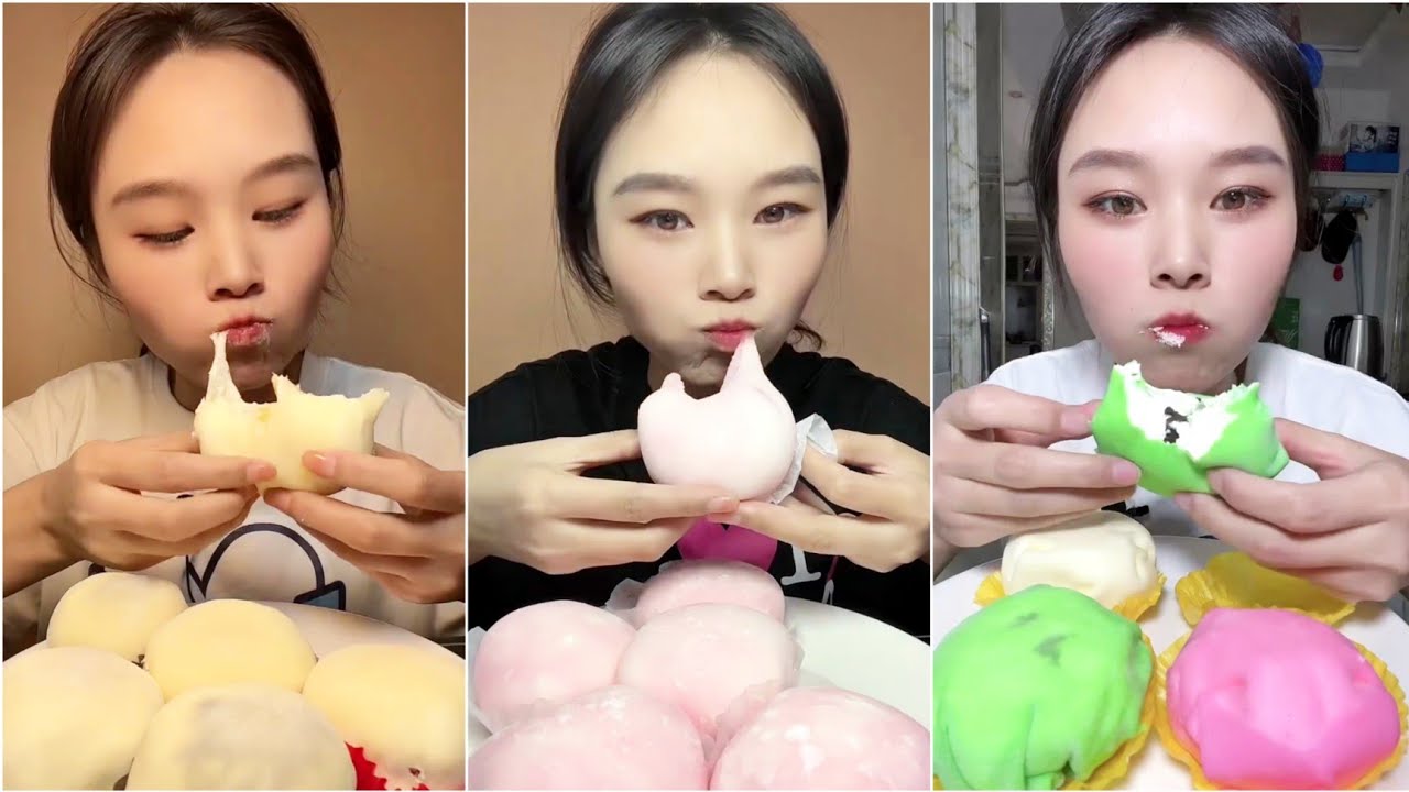 ASMR - #3 || *2578419245* SWEET MOCHI EATING