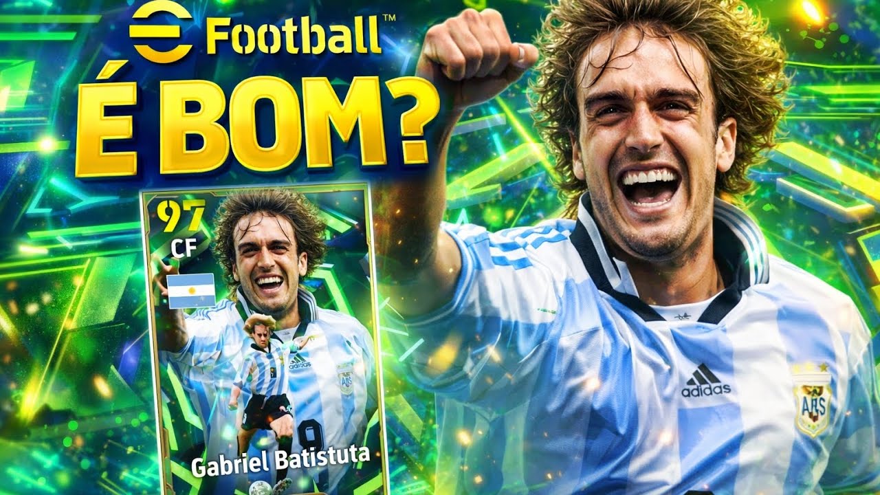 VALE A PENA pegar o Batistuta por 500 moedas no eFootball? 🤯