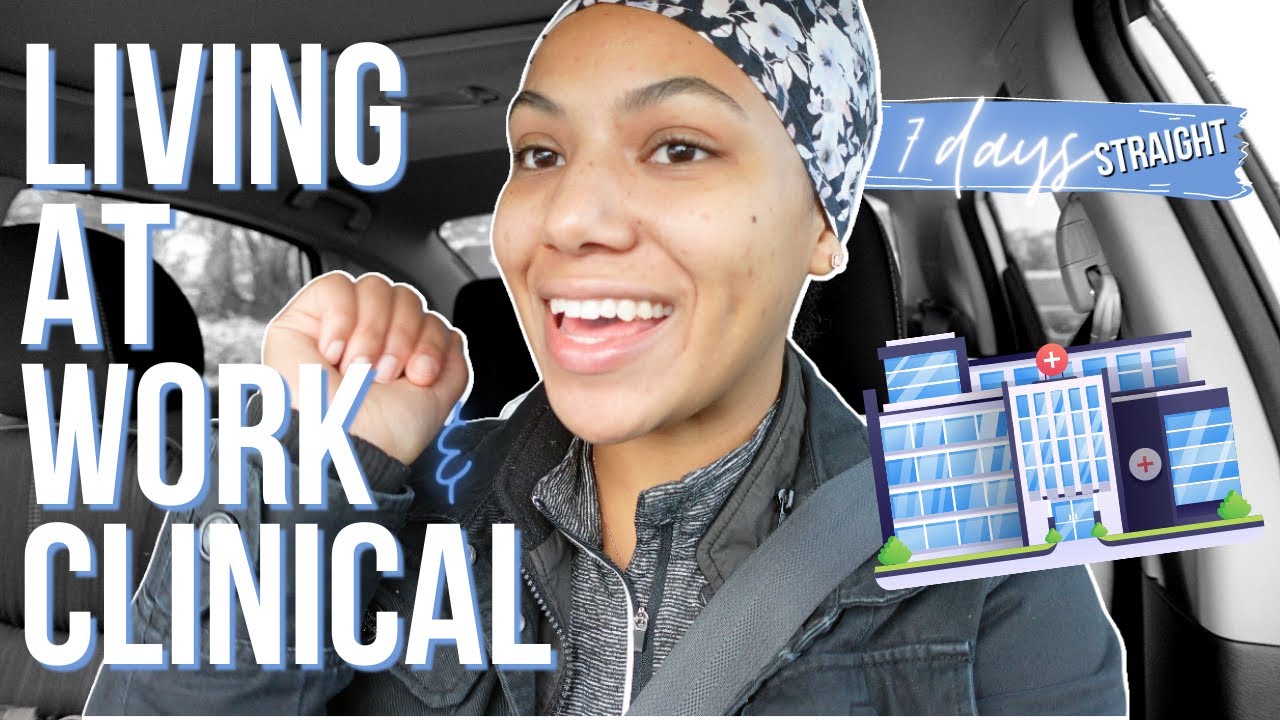 I worked 7 days in a row | Nurse Life + Nursing Student Life | nights to days suck | livinglikelee
