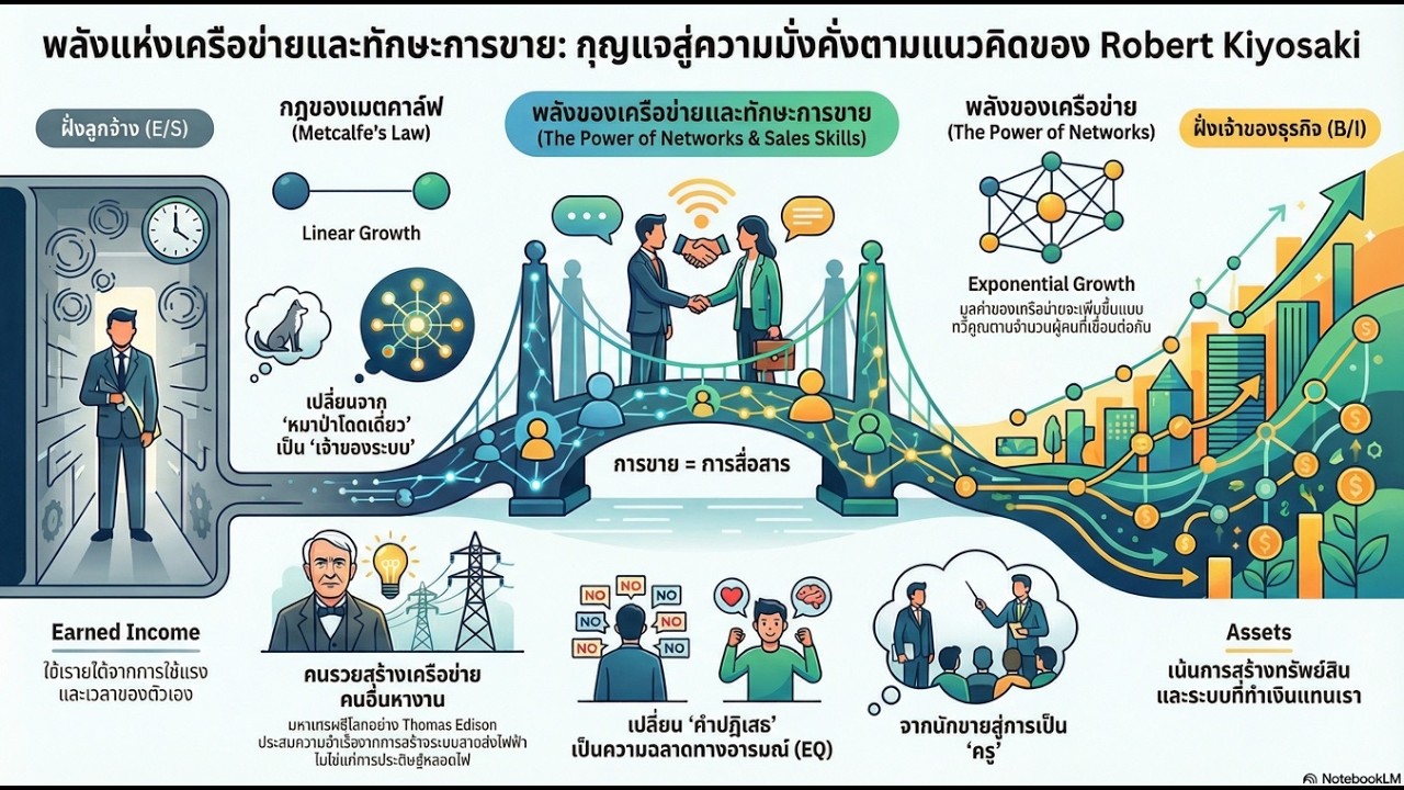 โรงเรียนธุรกิจ  บทเรียนจากพ่อรวย