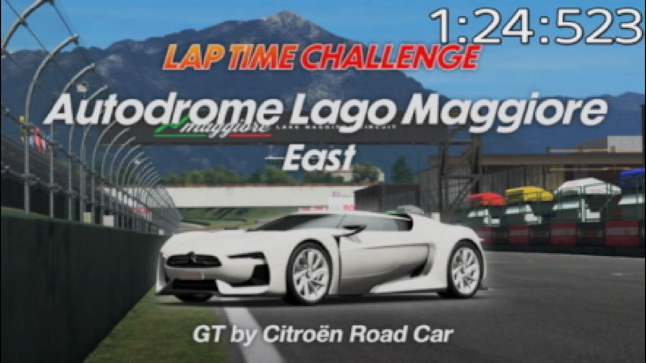 Lap Time Challenge - Citroen GT Maggiore East - Controller Gold Lap Guide - Gran Turismo 7