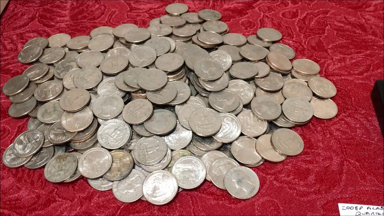 WE FIND SILVER IN QUARTER ROLLS FROM ROAD TRIP! CHECK YOUR CHANGE!