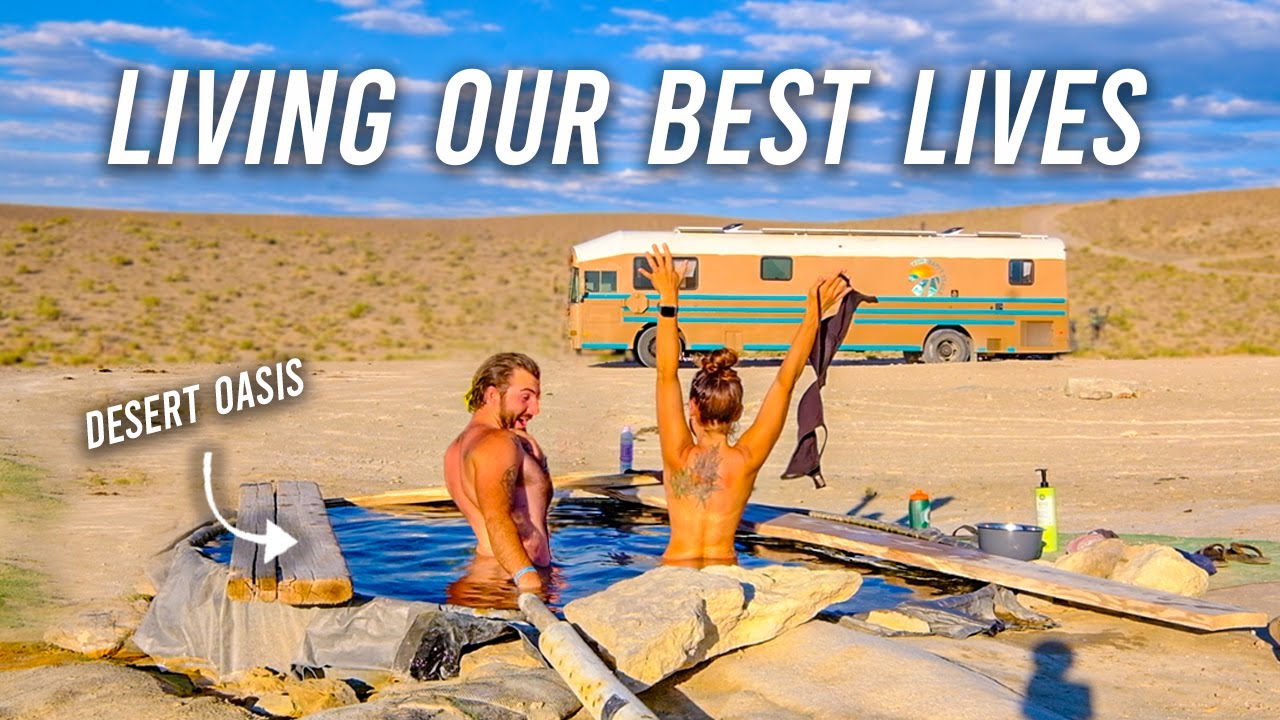 Our FIRST Desert Hot Springs -  Clothing Optional... For Everyone
