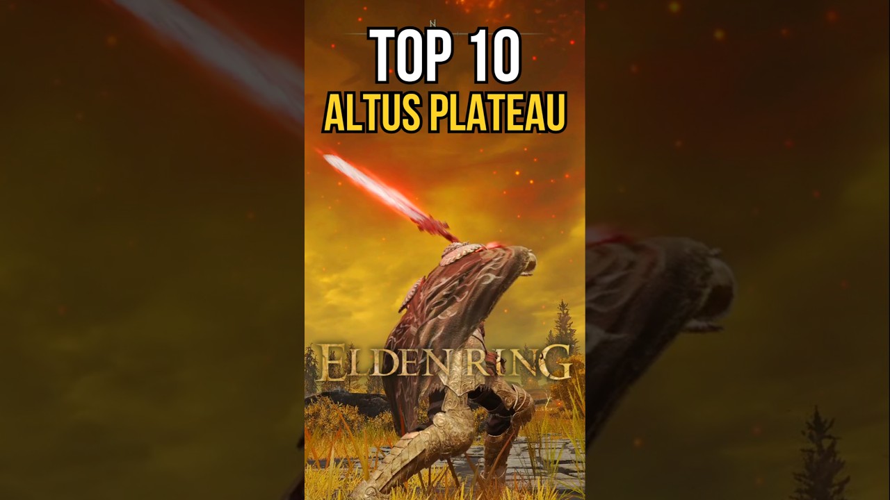 Топ-10 видов оружия плато Альтус ⚔️ в Elden Ring