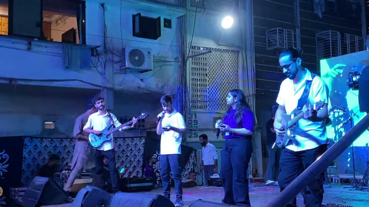 With amazing artists of Alyabad orchestra ❤️