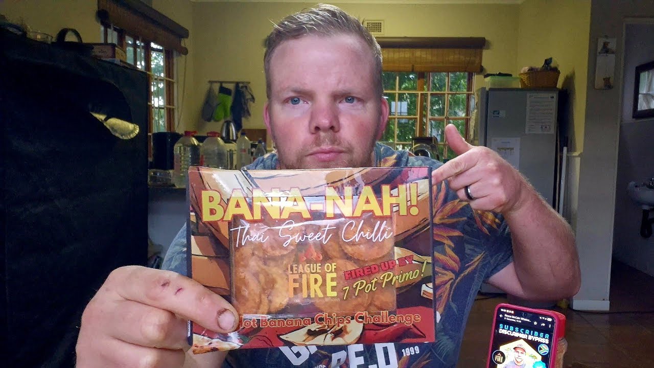 League Of Fire Challenge | Bana - Nah | The Hot Banana Chips Challenge 🔥