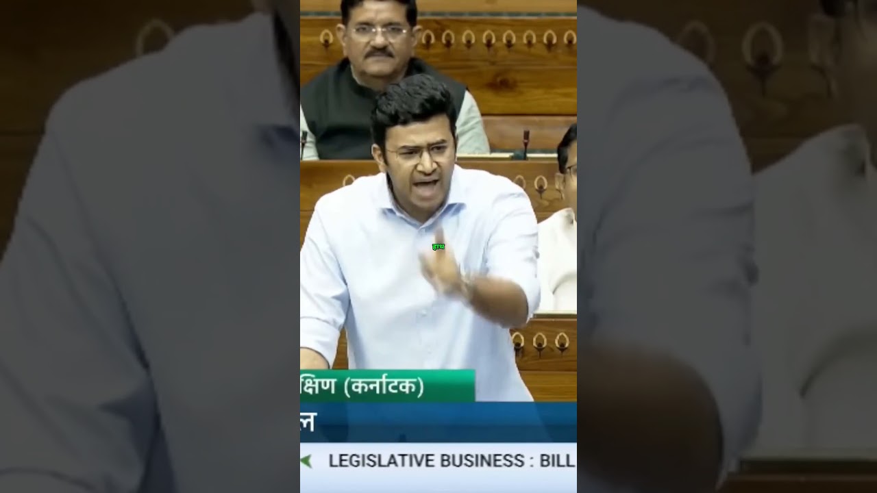 राजस्थान पेपर लीक पर राहुल गांधी से तीखे सवाल! 🔥#tejasvisurya