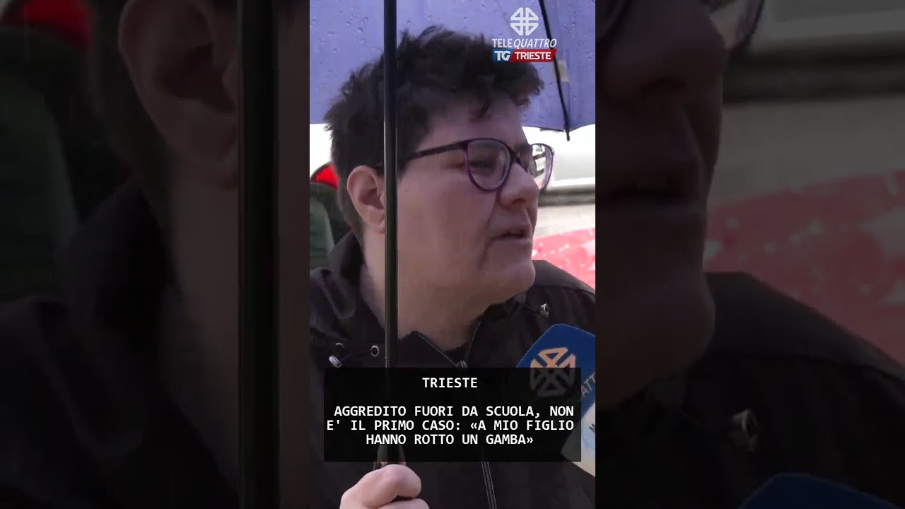 AGGREDITO FUORI DA SCUOLA, NON E' IL PRIMO CASO: &laquo;A MIO FIGLIO HANNO ROTTO UN GAMBA&raquo; | 14/04/2026