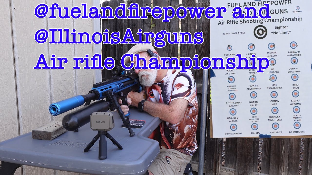 Чемпионат по стрельбе из пневматической винтовки @fuelandfirepower и @IllinoisAirguns