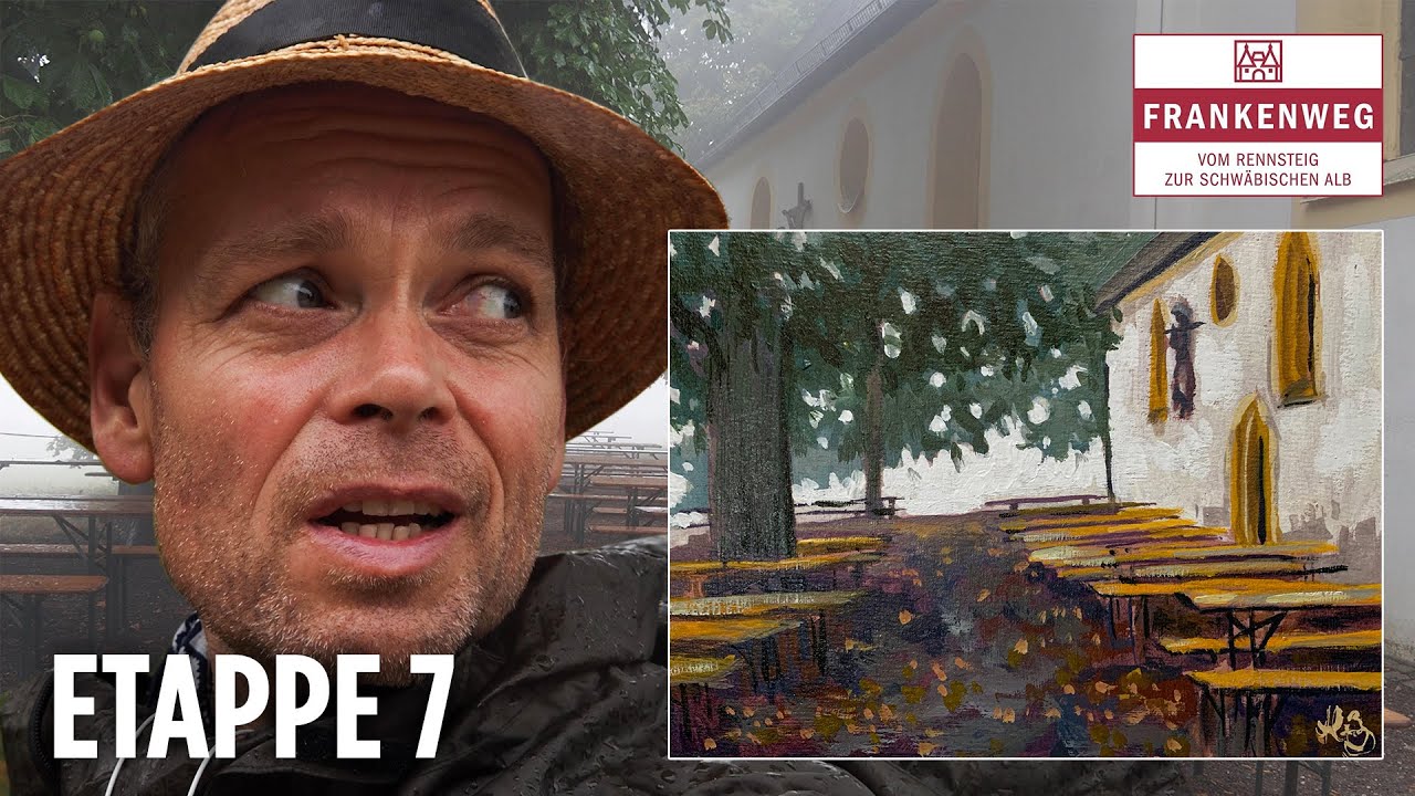 Sauwetter auf dem Frankenweg - Etappe 7 - über den Staffelberg nach Scheßlitz