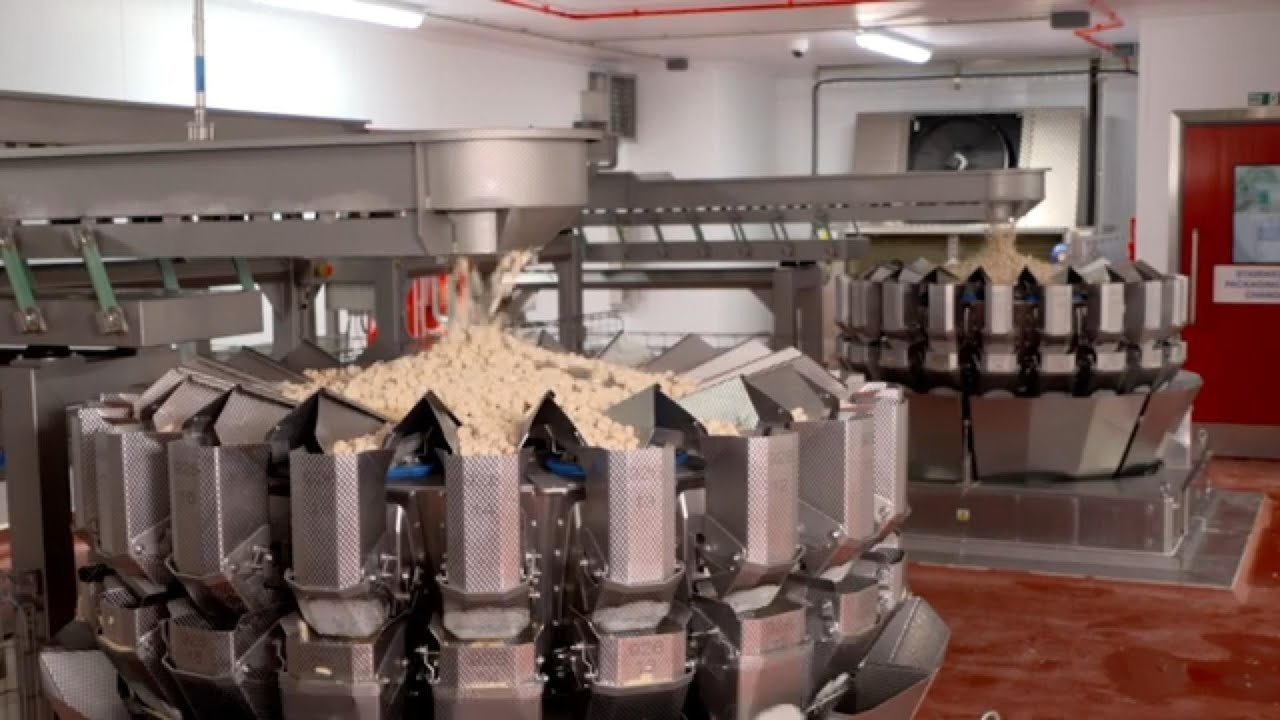 ROVEMA Automated Packaging Line for Frozen Food (IQF) in Pillow Bags