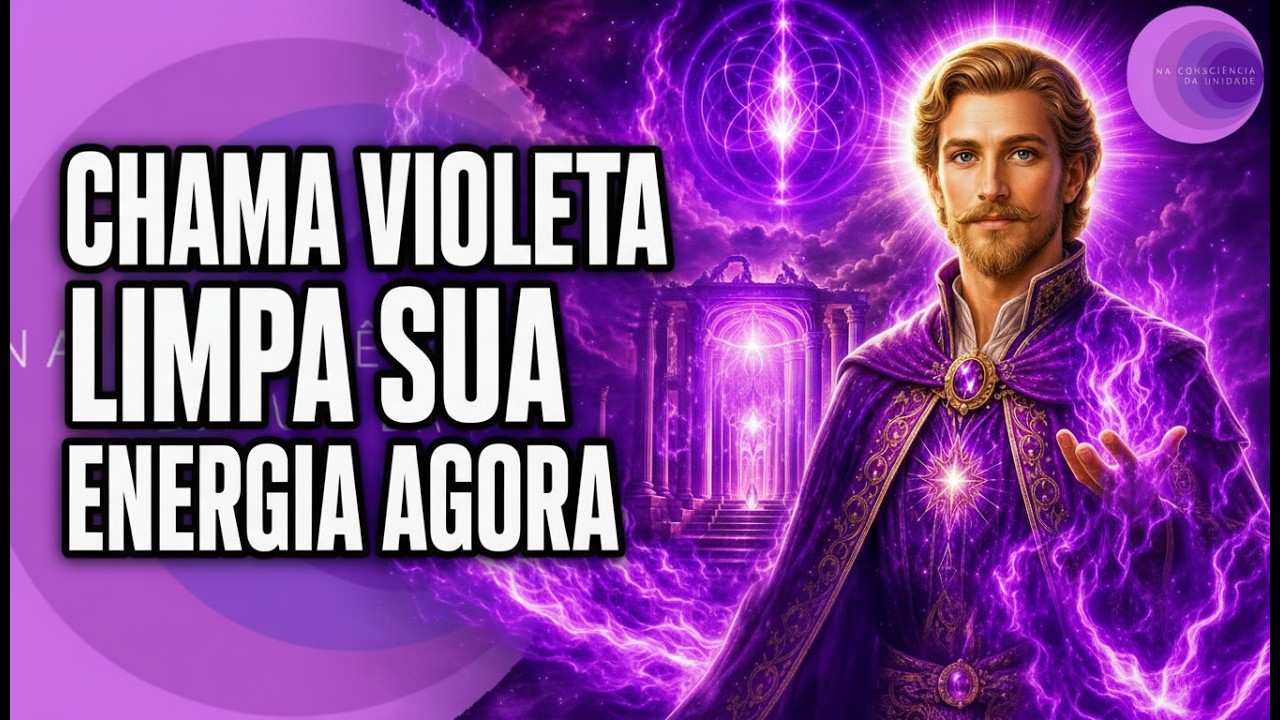 Você Precisa Desta Cura: Chama Violeta em Ação no Seu Campo Energético