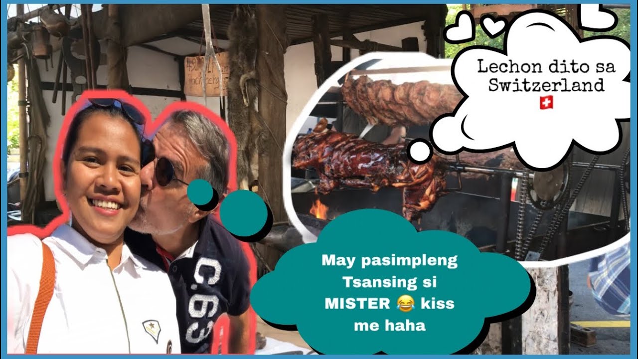 FILIPINO-SWISS FAMILY: medieval MARKET/fair | PARAAN NG PAGLULUTO NG LECHON NILA DITO  | AGE-GAP