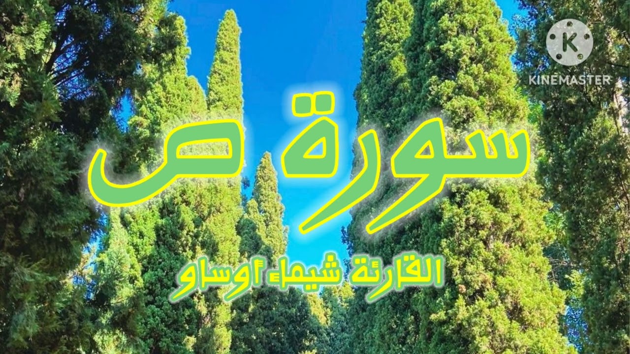 سورة ص|| رواية ورش عن نافع -- القارئة شيماء أوساو || Surat Sad by Chaimaa Oussaou