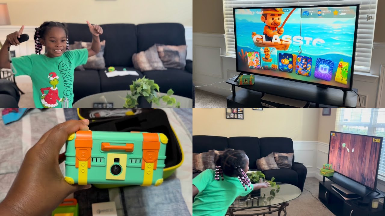 WONDER TREK game! No controller needed - Your body is the controller! Kid Safe and Eco-Friendly! 