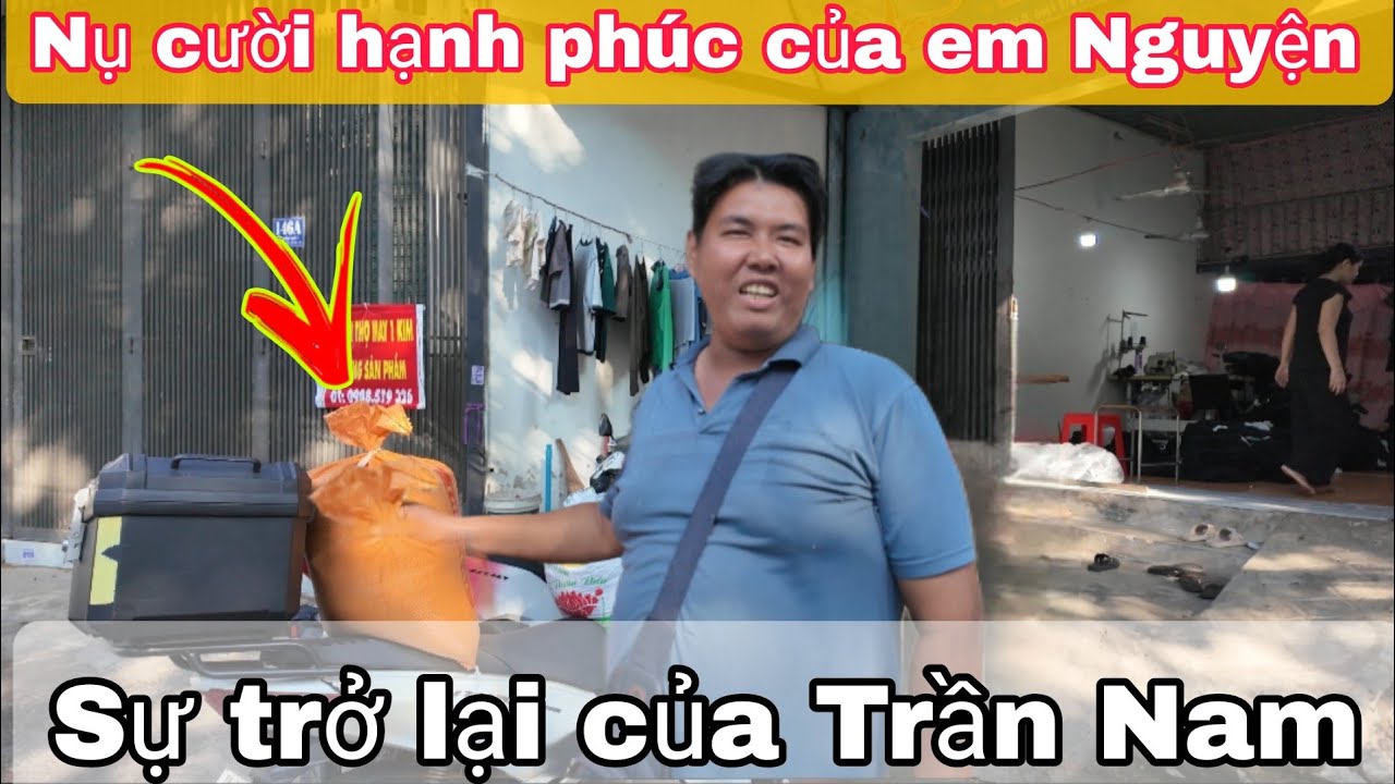 Nụ cười hạnh phúc sau khi Trần Nam trở lại bất ngờ