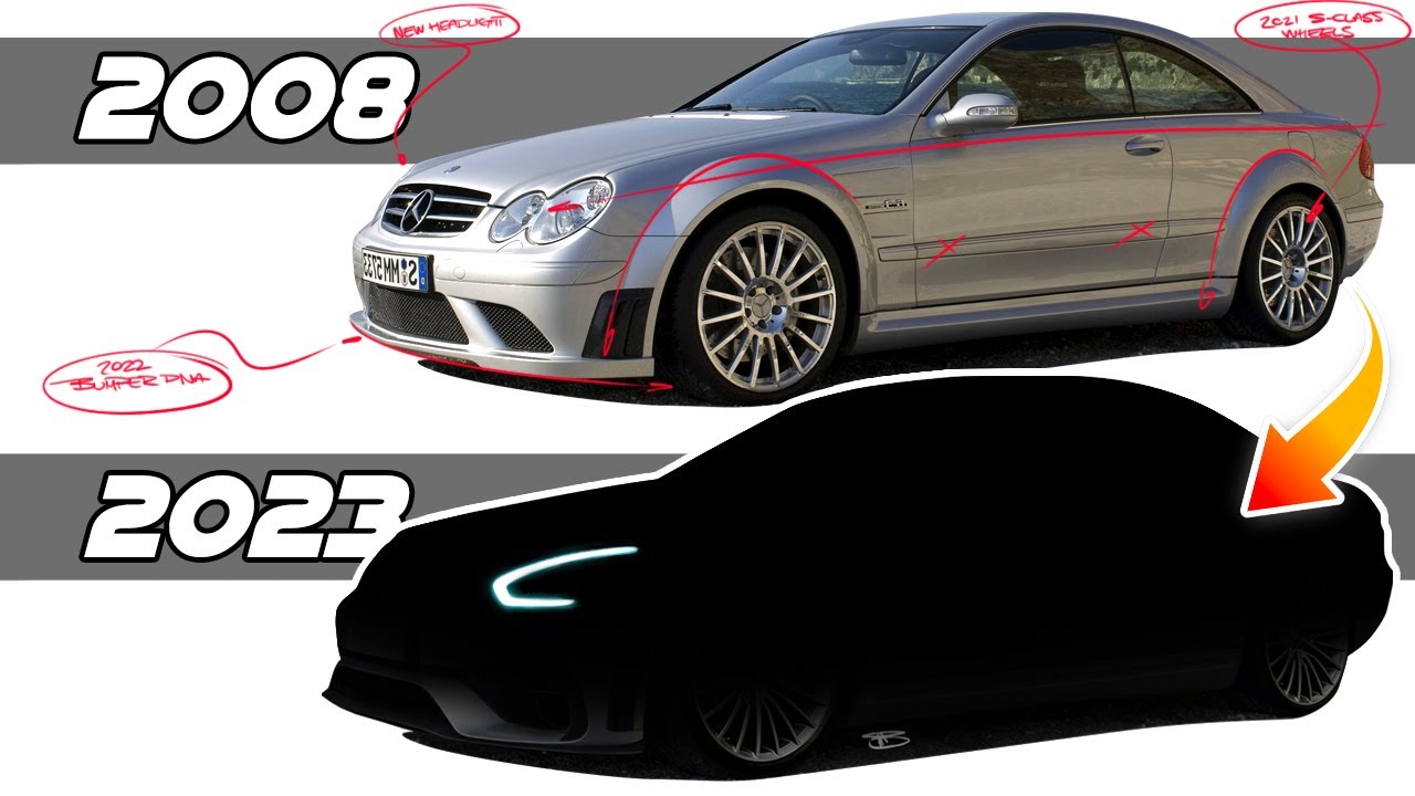 Возрождение легендарного Mercedes CLK Black Series!