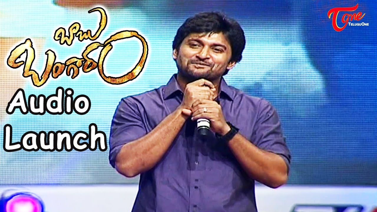 Nani  Speech at Babu Bangaram Audio Launch || Venkatesh || Nayanthara