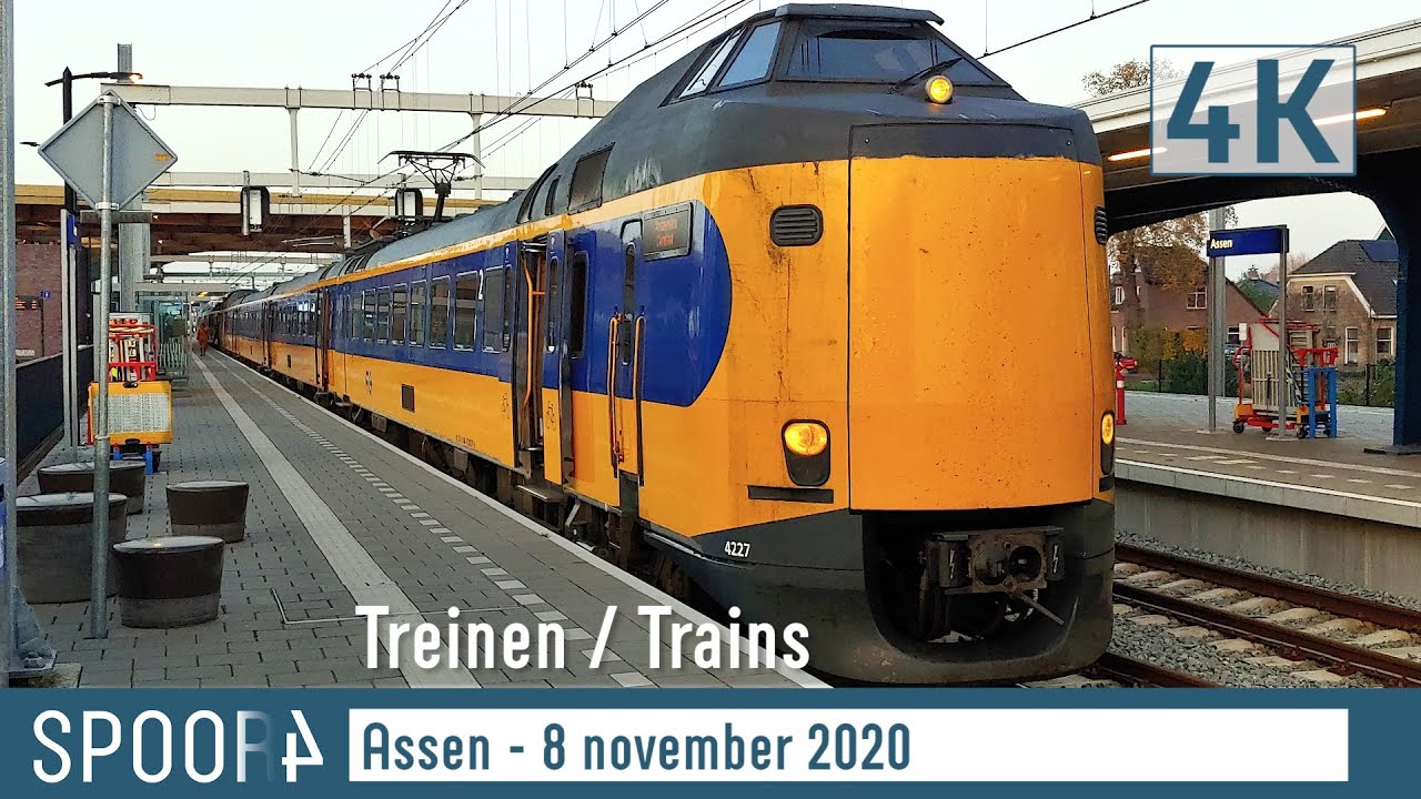 Treinen in Assen - 8 november 2020