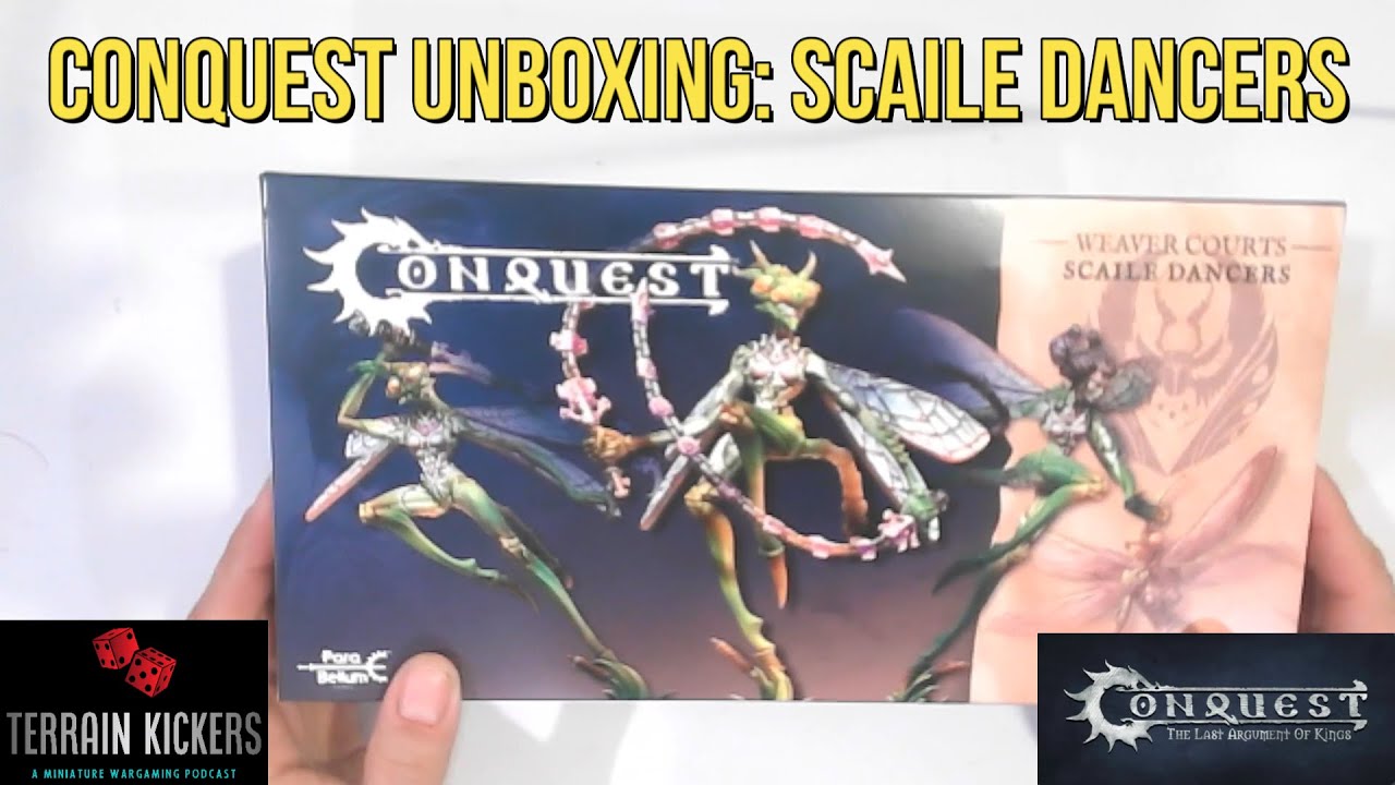 Conquest Scaile Dancers unboxing