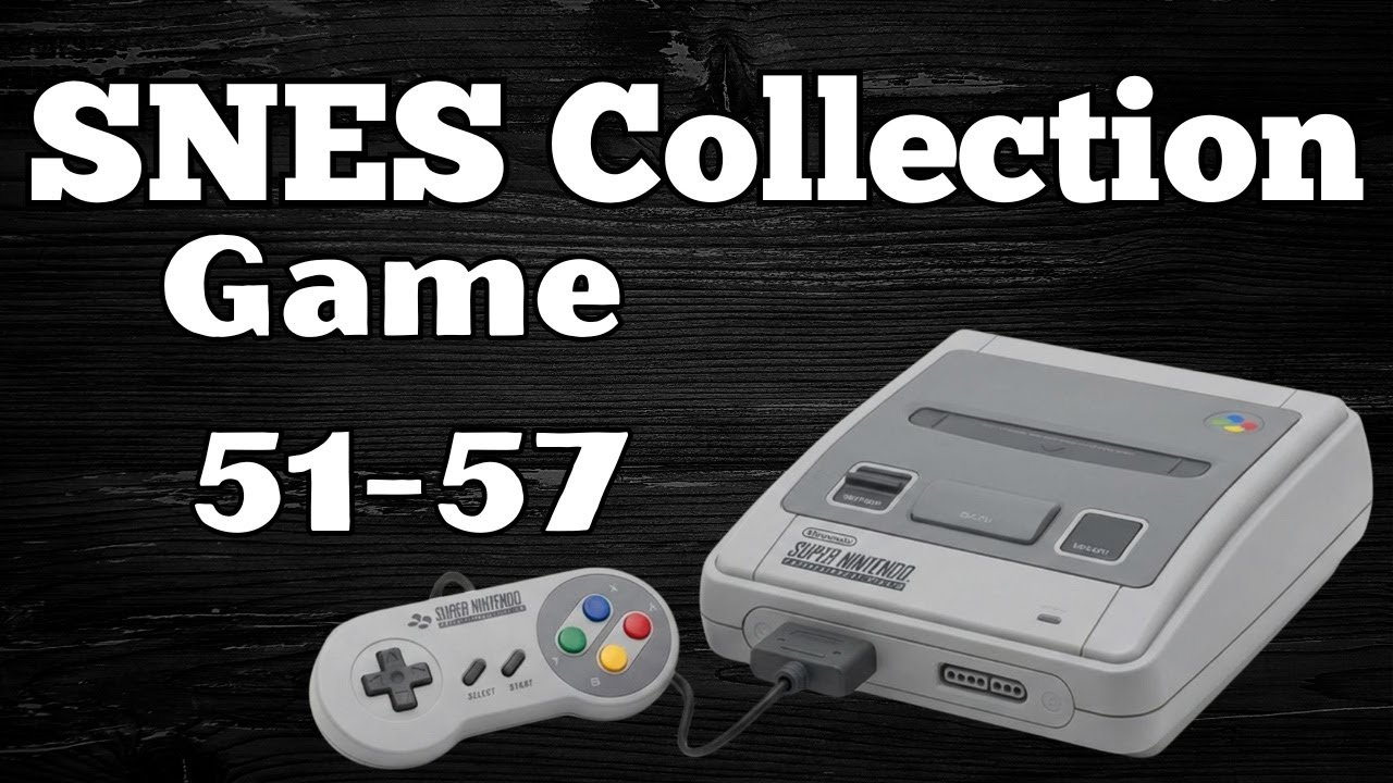 Мой путь к полной коллекции игр для Super Nintendo, части 51-57.