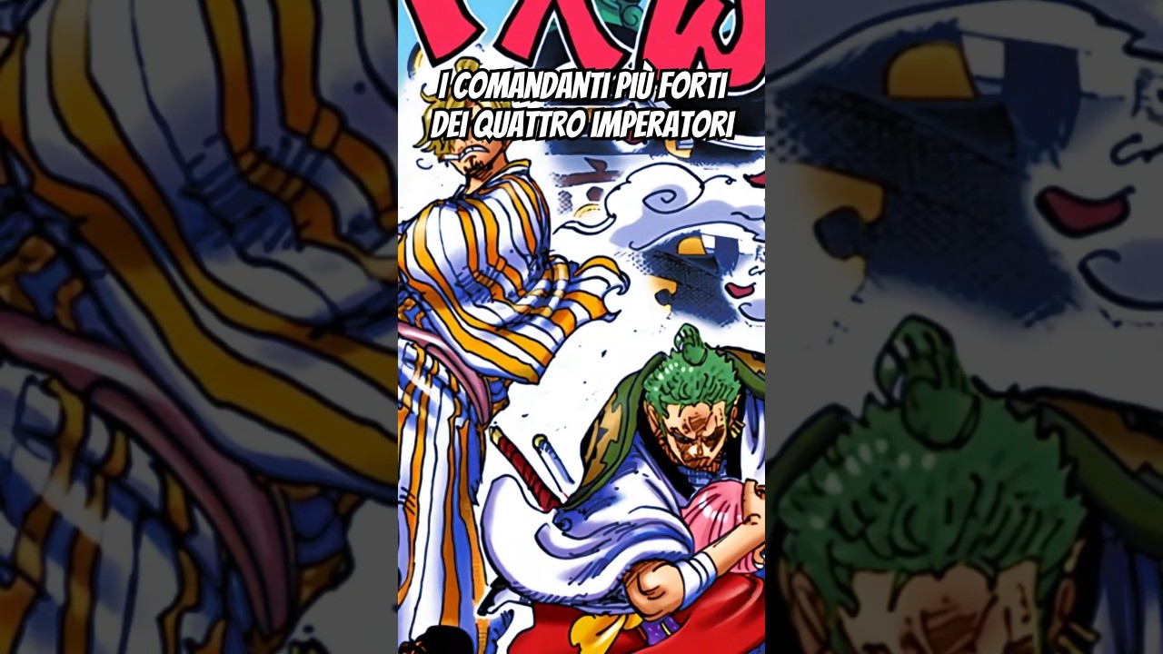 I COMANDANTI degli Imperatori PI&Ugrave; FORTI: chi &egrave; il TOP? #onepiecetips #onepiece