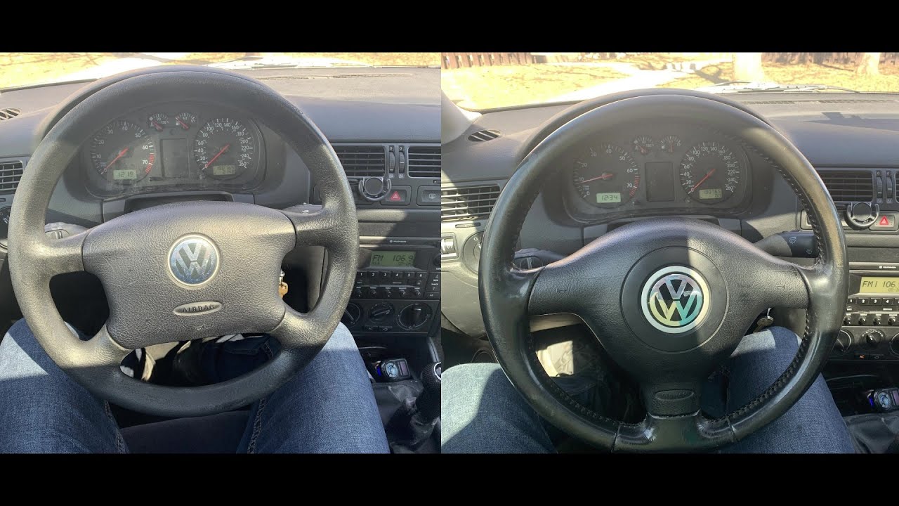VW Jetta MK4 Steering Wheel Swap | Cheap DIY Mod