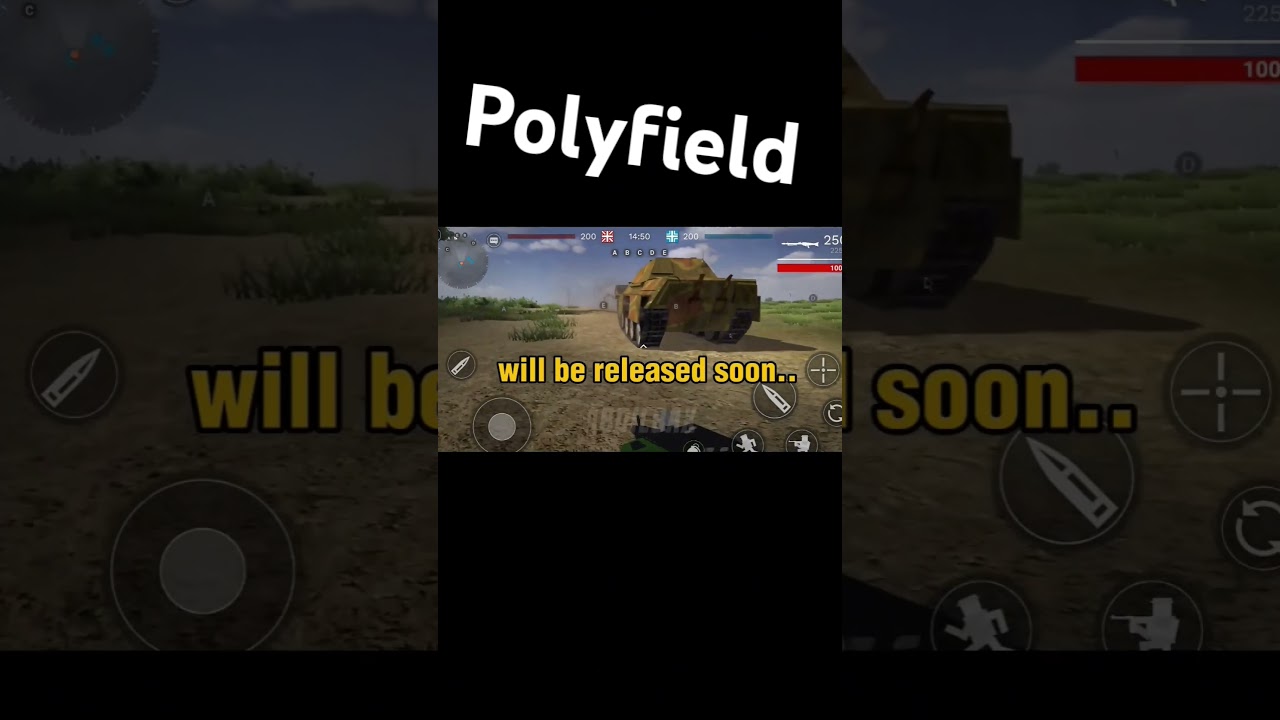Polyfield 0.7 - New Explosion & MG34 Novo weapons,Tank Update 🫡