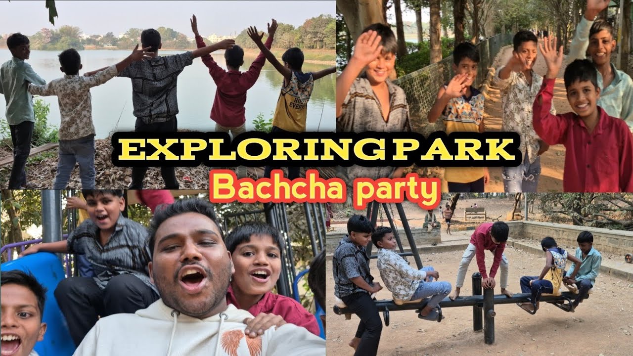 ||EXPLORING PARK WITH BACHA PARTY|| 🥳 